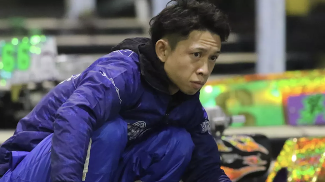 桐生競艇の地元選手の毒島誠選手を紹介する画像