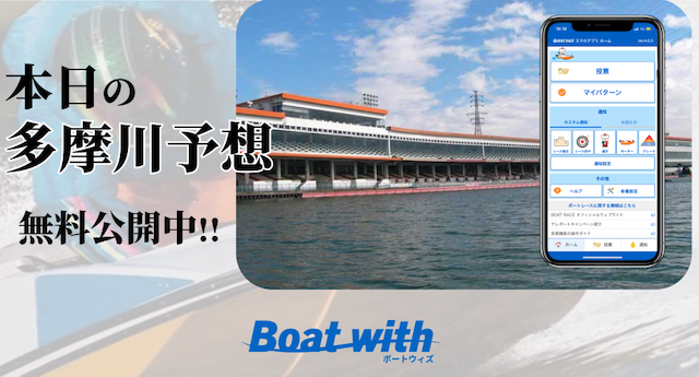 多摩川競艇の予想方法を紹介する記事のサムネイル画像