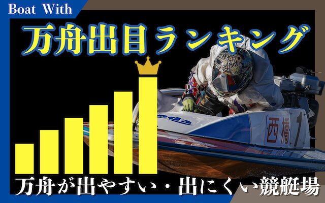 万舟出目ランキングのTOP&thumbnail画像