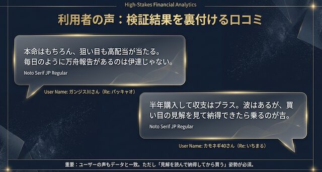 noteへの口コミを紹介する画像