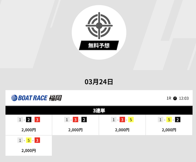 2026年3月19日戸田競艇11Rの予想